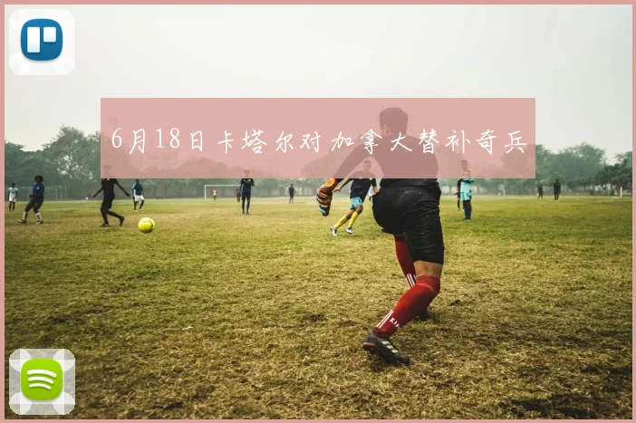 6月18日卡塔尔对加拿大替补奇兵